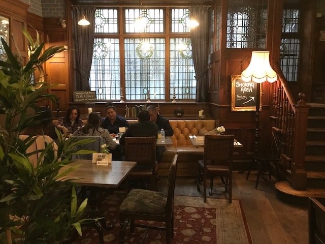 Back of the pub