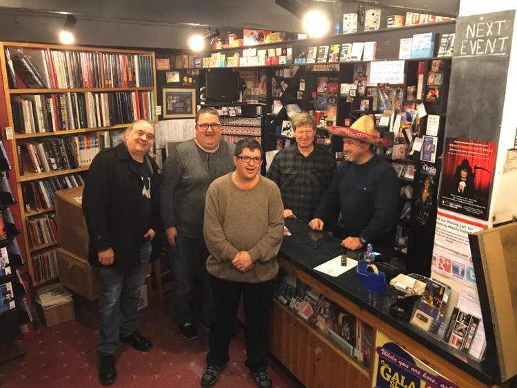 Some regular visitors to the Magic Shop