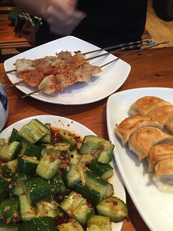 Those skewers especially were great but it's all good.
