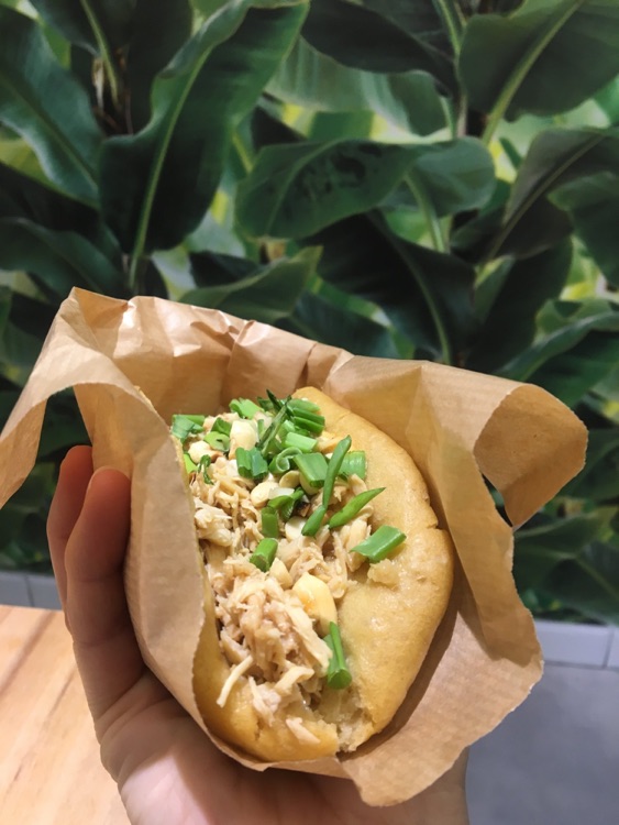Chicken bun. Really good!