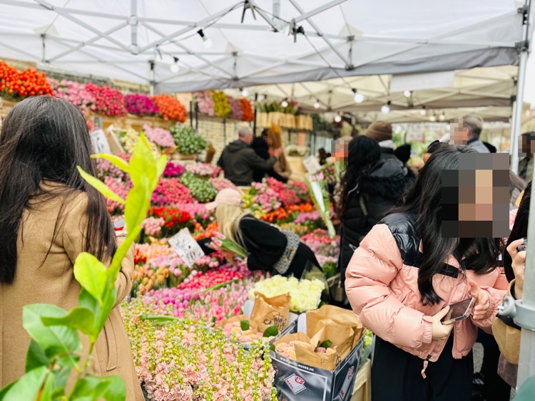 A photo of Columbia Road Shops & Flower Market
