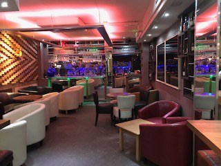 Cocktail basement bar