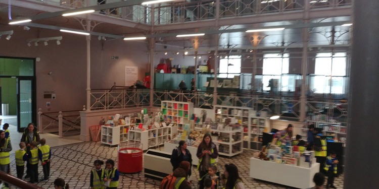 Inside the museum