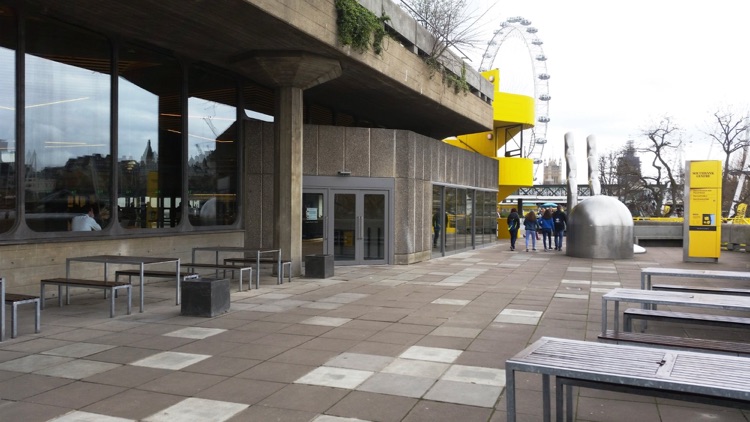 A photo of Queen Elizabeth Hall