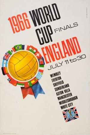 1966 World Cup AntikBar Original Vintage Posters
