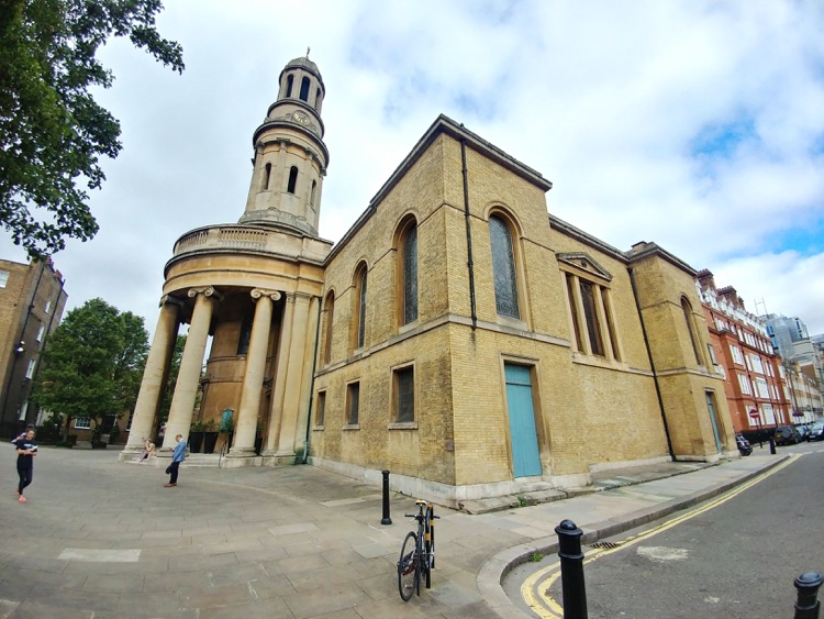 The Grade 1 Listed St Mary's Church - London (19/Jun/18).