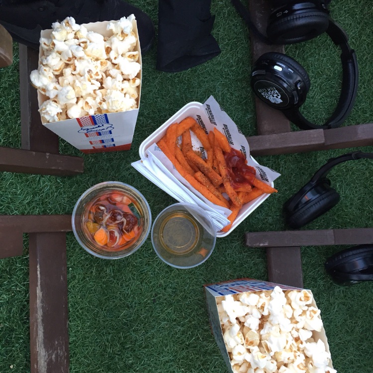 A photo of Bussey Building - Rooftop Cinema Club