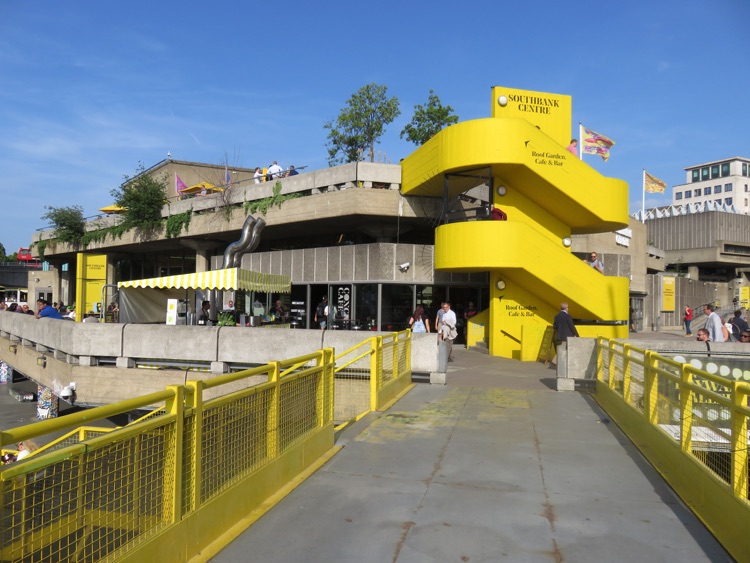 A photo of Queen Elizabeth Hall