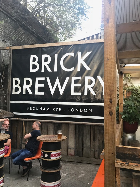 Brewery sign