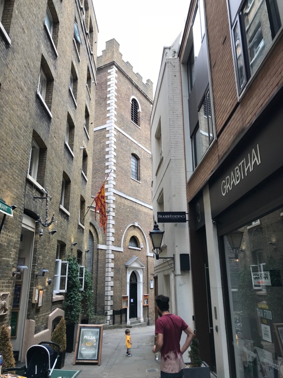 A photo of St Mary-at-Hill Church