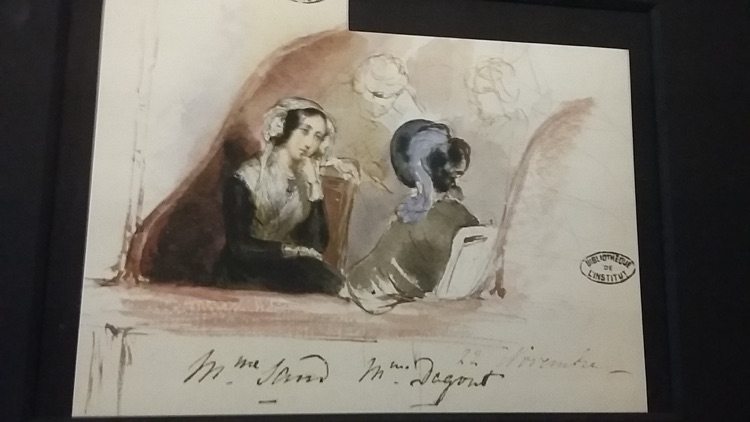 Un des nombreux documents concernant Chopin et George Sand
