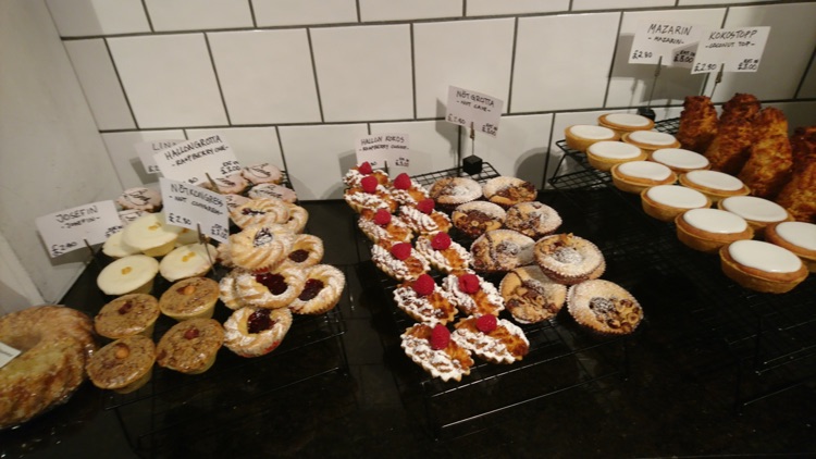 Baked display