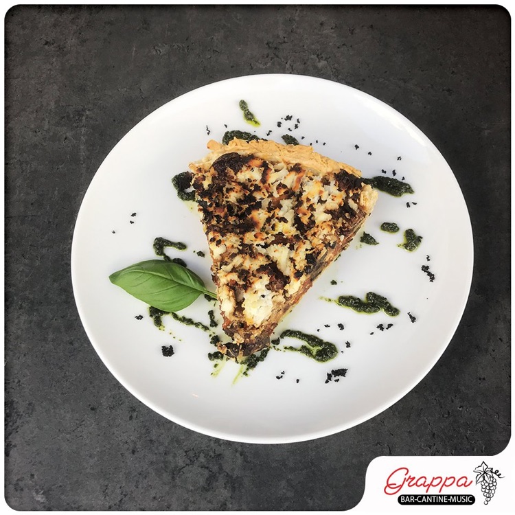 Homemade Mushroom Tart