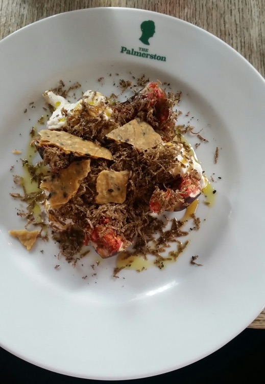 Burrata, fig and truffle