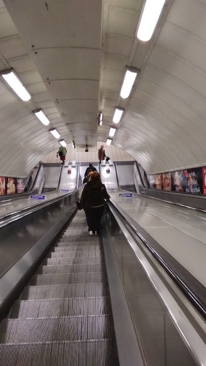 A photo of Bethnal Green Station