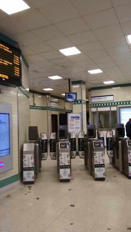 A photo of Russell Square Station