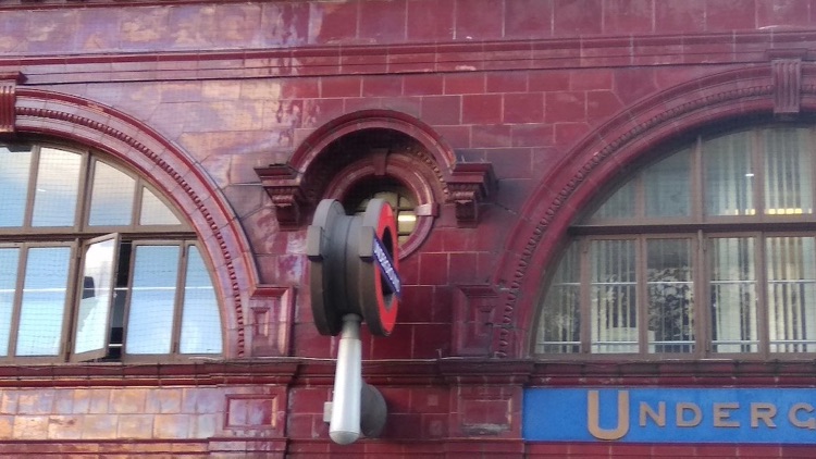 A photo of Russell Square Station