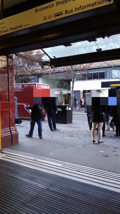 A photo of Russell Square Station
