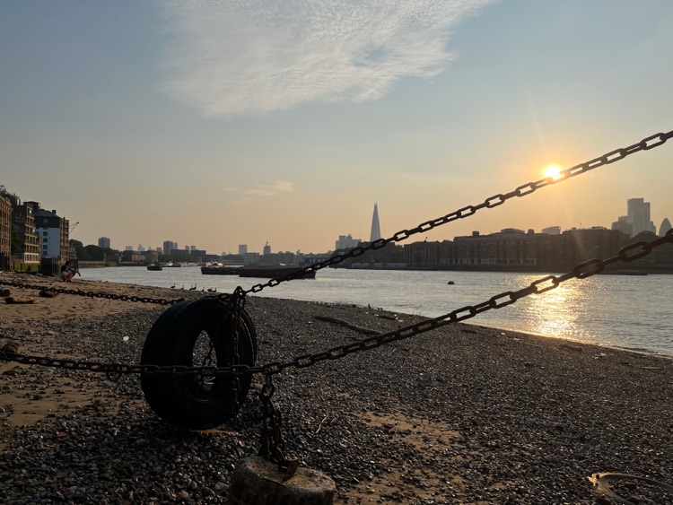 A photo of Rotherhithe Beach