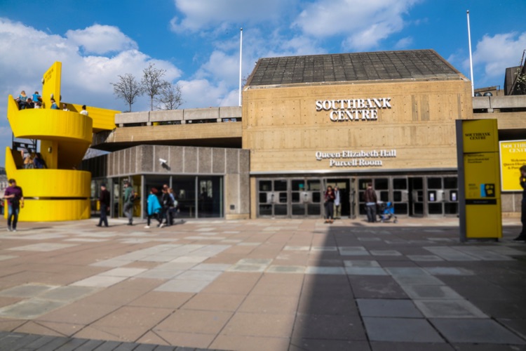 Queen Elizabeth Hall Main Entrance (credit India Roper-Evans_ Southbank Centre)