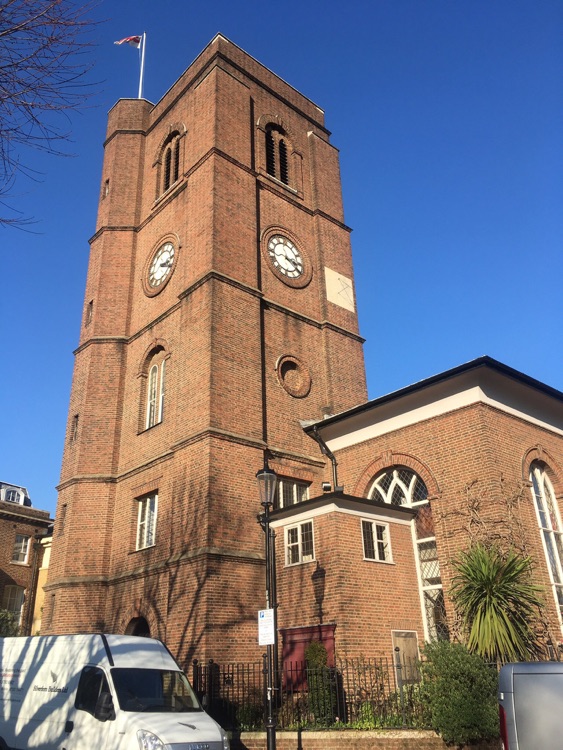 A photo of Chelsea Old Church