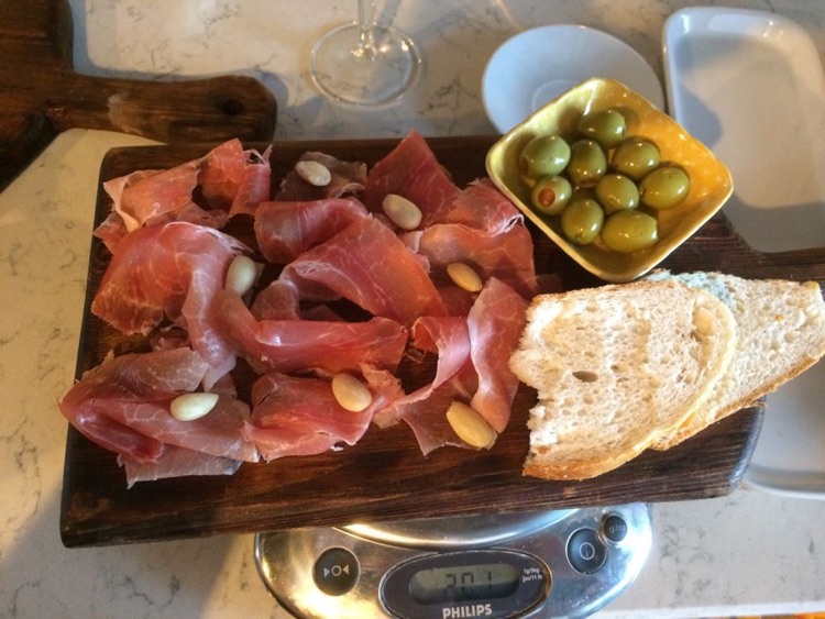 Tapas style food is available in the bar!