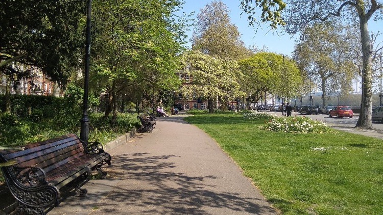A photo of Chelsea Embankment Gardens