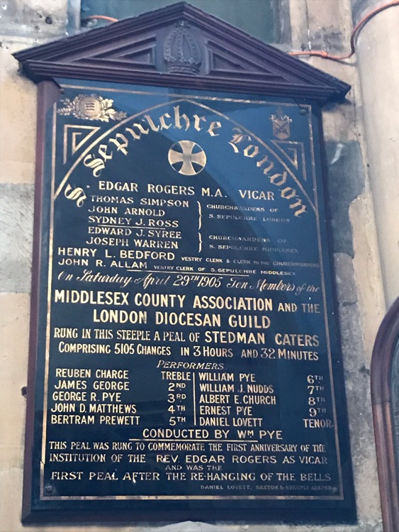 A photo of Holy Sepulchre London