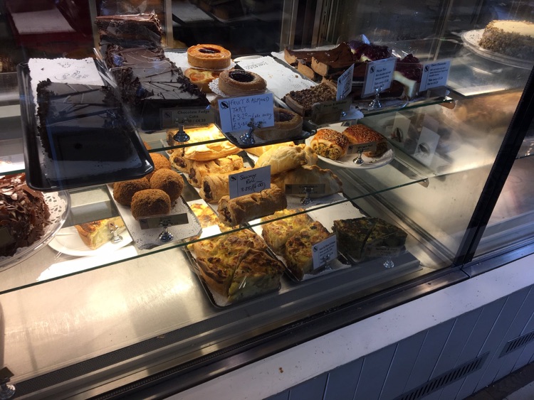 A good selection of cakes and slices