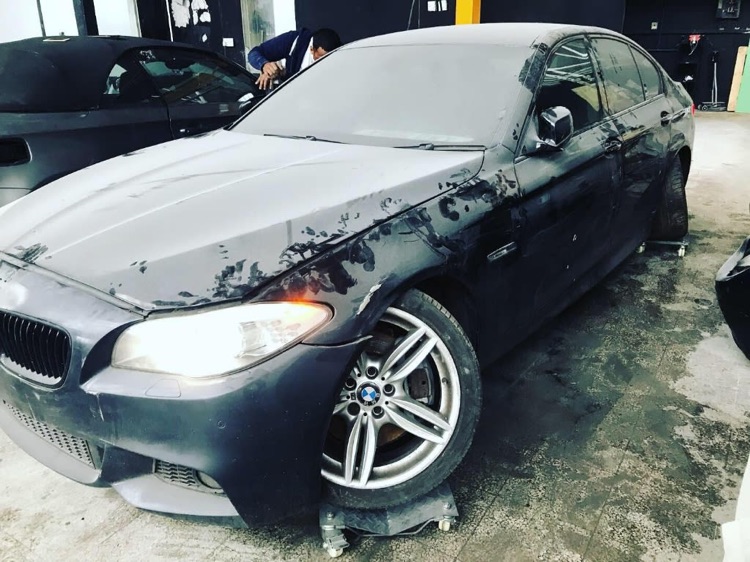 Recovered this Bmw 5series. Call us on 02089837499