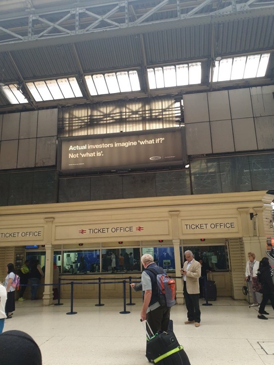 A photo of Marylebone Station