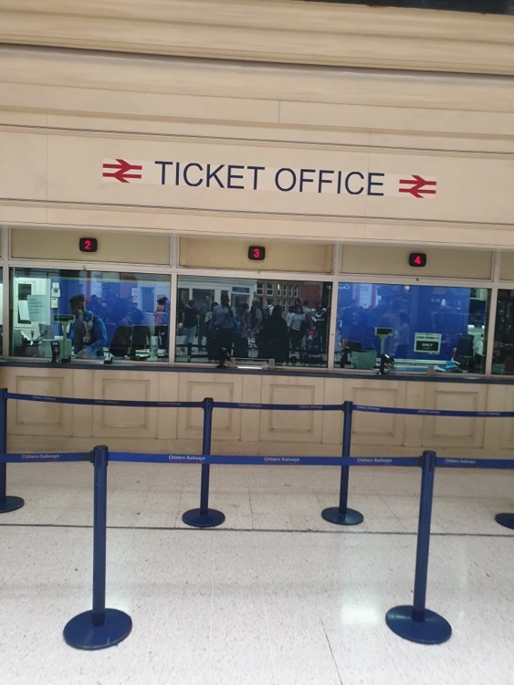 A photo of Marylebone Station