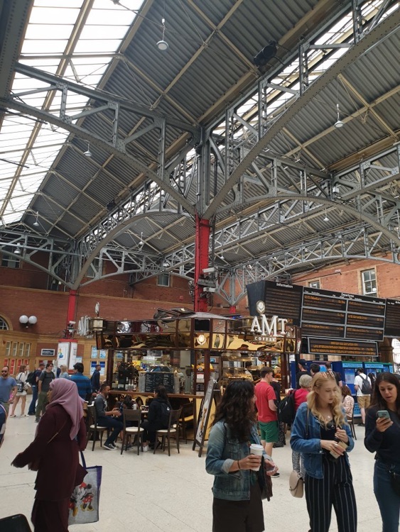 A photo of Marylebone Station