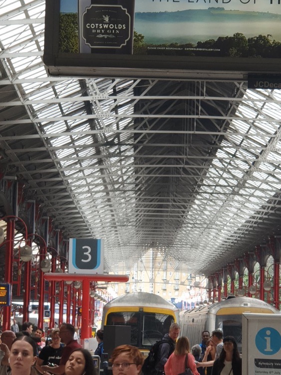 A photo of Marylebone Station