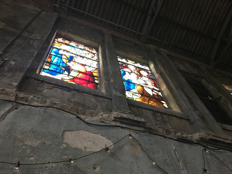 Stained glass windows