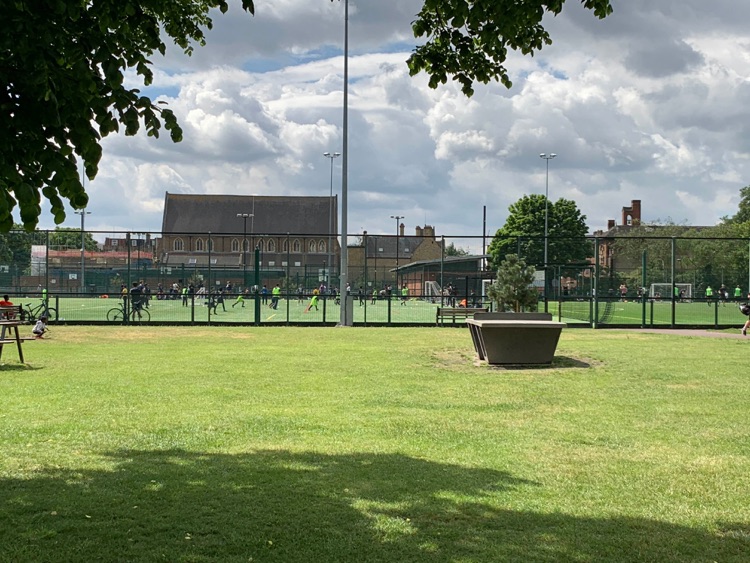 A photo of Haggerston Park