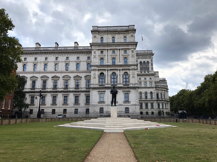 A photo of Admiral of the Fleet Earl Mountbatten of Burma Statue