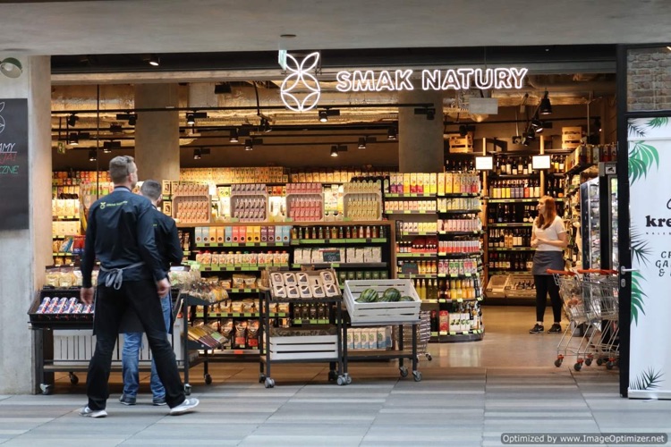 Health food shop