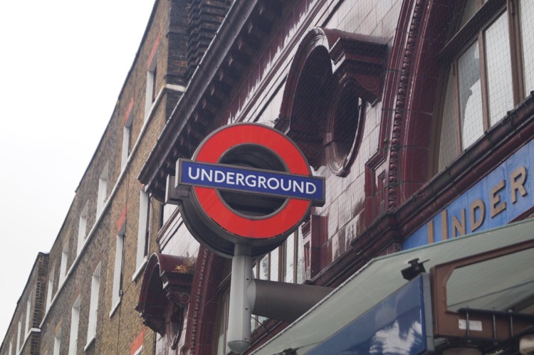 A photo of Russell Square Station