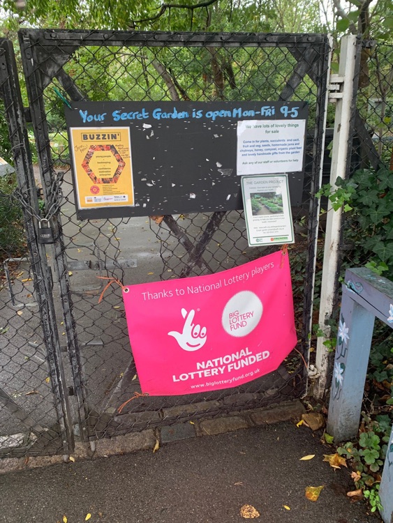 A photo of St Mary's Secret Garden