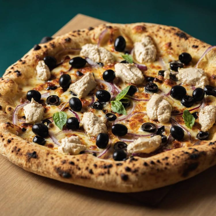 Une photo de Green Mosaic Pizza