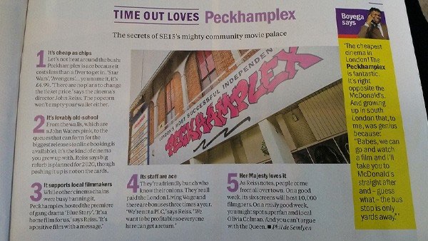 A photo of Peckhamplex