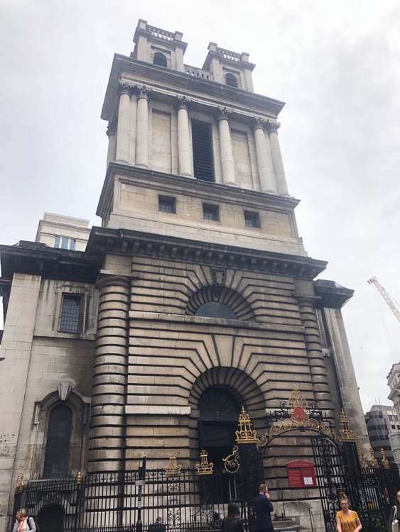 A photo of St Mary Woolnoth