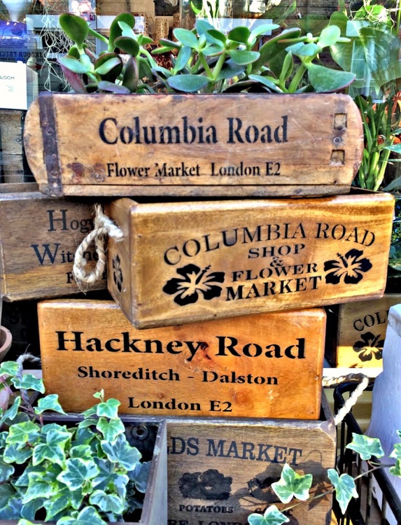 A photo of Columbia Road Shops & Flower Market