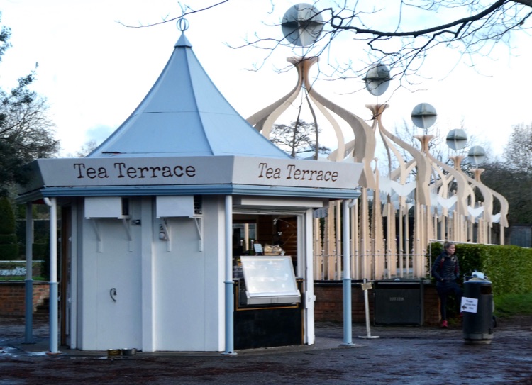 Battersea Park, London: the Tea Terrace