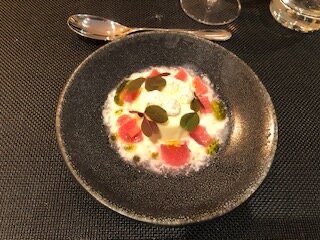 Vanilla and Woodruff Panna Cotta