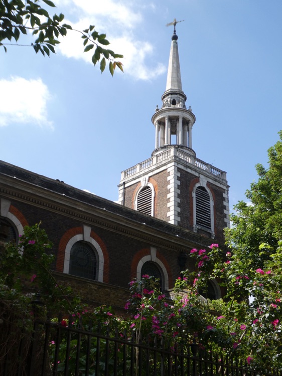 The Church of Saint Mary the Virgn, Rotherhithe: church exterior