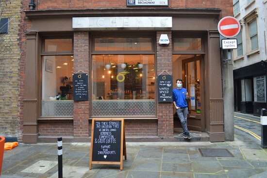 The front of Alchemy on Ludgate Broadway