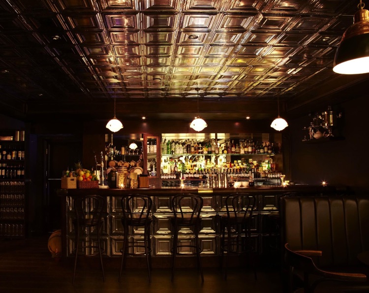 The bar