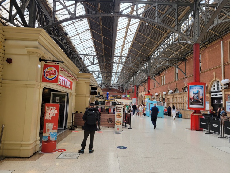 A photo of Marylebone Station